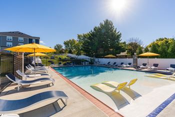 Resort-style pool